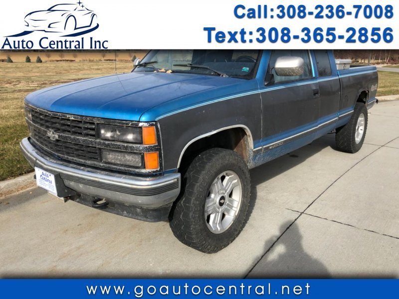 Used 1992 Chevrolet Silverado 1500 4x4 Extended Cab for sale Cars