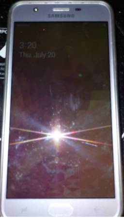 Photo Samsung Galaxy J7 Star SM-J737T 4G LTE Unlocked 32GB Silver Blue case $75