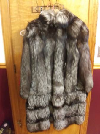 Photo Silver Fox coat $600