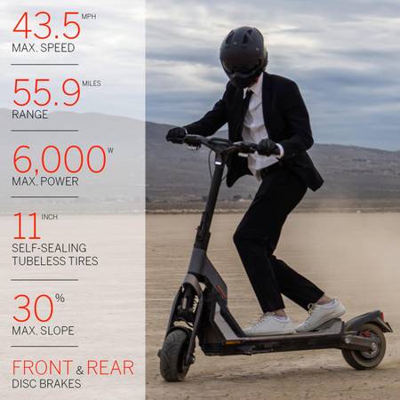 Photo Segway Electric Scooter $3,000