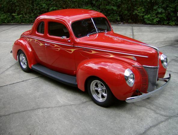 Photo 1940 Ford Deluxe Business Coupe Street Rod $39,900
