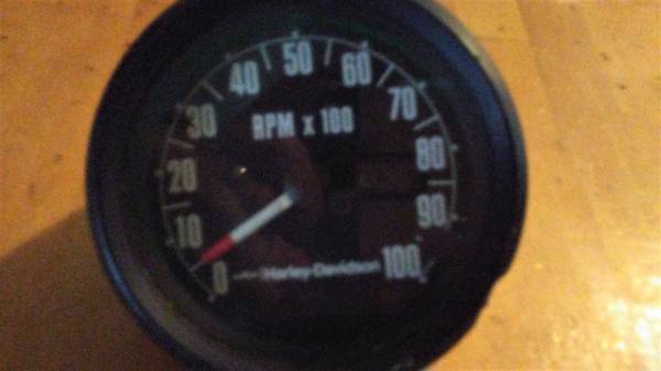 Photo 1975 Harley Aermacchi Sprint SS250 Tachometer Only 875 Miles $95