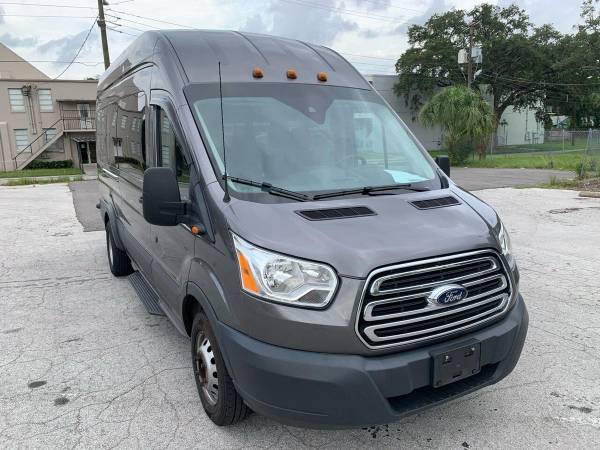 2015 Ford Transit Passenger 350 Hd Xlt 3dr Lwb High Roof Drw Extended Passenger 25998 6246