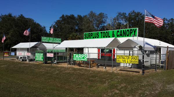 CANOPY SALES / CANOPIES / TARPS / PIPE / FITTINGS / TOOLS | RV, RVs for ...