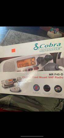 Photo Cobra MR F45-D Class D Marine Radio $80