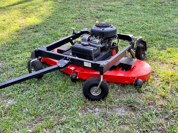 Photo DR Power Equipment 60 Tow Behind Finish Mower $1,800
