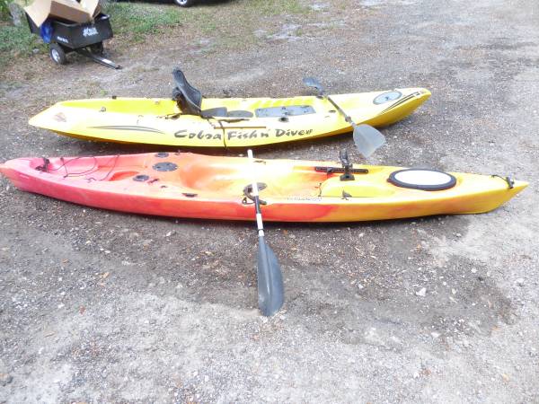 Photo Fishing kayak Cobra Fish n Dive 12.5ft $600