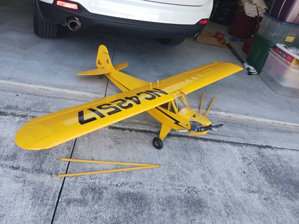 Photo GREAT PLANES J3 PIPER CUB W Magnum-91 4 STROKE GREAT DEAL