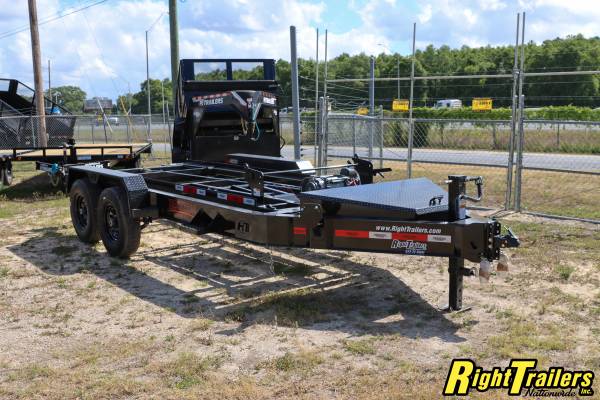 Photo RED HOT DEAL  7x14 Horizon Roll Off Trailers  Bumper Pull $18,999