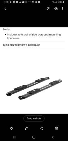 Photo Set Of Step Bars for 2015-2021 Ford F-150 $130
