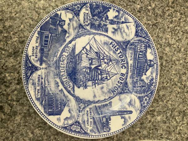 Photo Vintage Boston plate $20