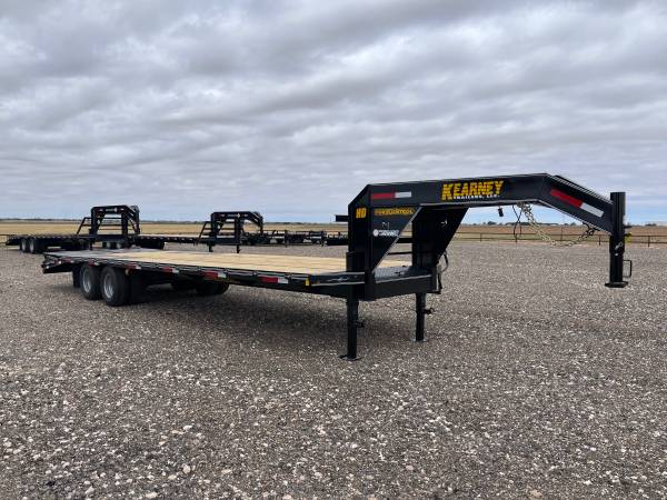 Photo 102X32 Kearney Tandem Axle Gooseneck - Maxx Rs - 12quot Frame - $16,495 (Lubbock, TX - TB Trailer Sales) lsaquo image 1 of 7 rsaquo 8901 North Interstate 27 (google map)
