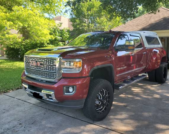 2018 GMC Sierra Denali 3500 Dually Duramax Diesel 4x4, Lifted on 35's ...