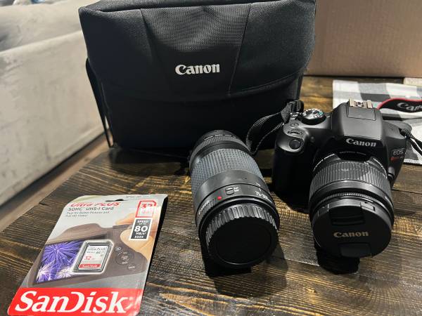 Photo Canon EOS Rebel T6 $300