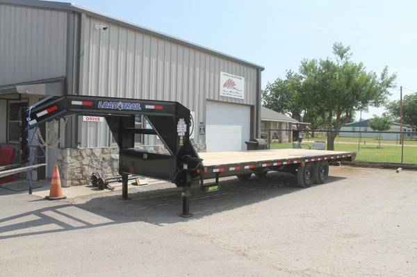 Photo NEW 102X25 Gooseneck with 8 slide in rs $10,765
