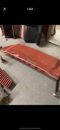 Photo 1967 1968 Ford Mustang Fastback rear decklid $50