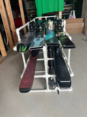 Photo Custom In-car Ski Rack for Honda Pilot (2018 and similar model years) $250