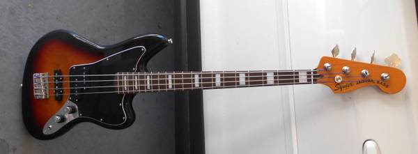 Photo Fender Squier Jaguar Bass Classic Vibe . TRADE for a Stratocaster $325