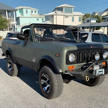1978 Restored International Scout II Removable hard top - $26500