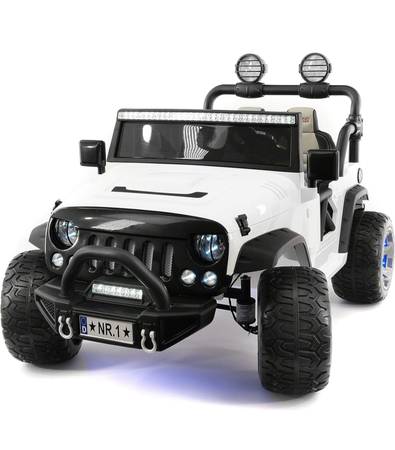 Photo GREAT Children Ride-On Car Truck with RC Parental Remote - WHITE $375