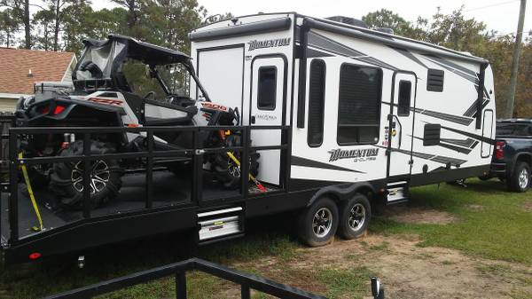 Photo RV-Toy hauler ,cer,trailer.RV $44,000