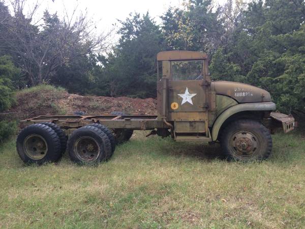 1952 army truck 6x6 - $900 | Cars & Trucks For Sale | Oklahoma City, OK ...