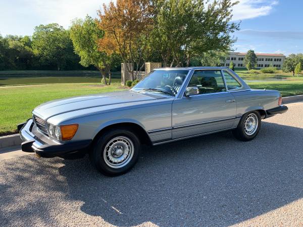 Photo 1982 Mercedes Benz 380SL convertible roadster $11,500