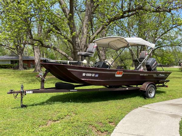 1990 17Ft Fisher Marsh Hawk Boats For Sale Oklahoma City OK Shoppok   F1990 17Ft Fisher Marsh Hawk 6464c8b859c59 