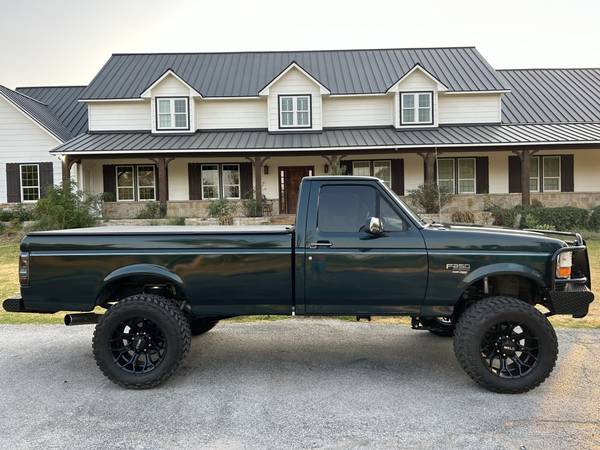 Photo 1995 Ford F250 Single Cab Powerstroke Turbo Diesel 4x4 96k Miles $32,900