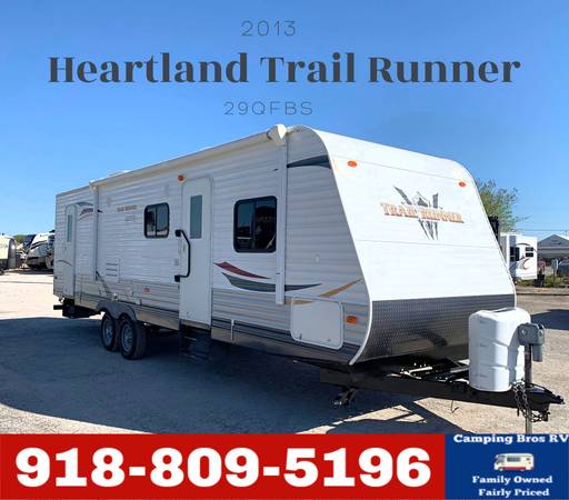 Photo 2013 Heartland Trail Runner 29QFBS Only $160Monthly $13,999