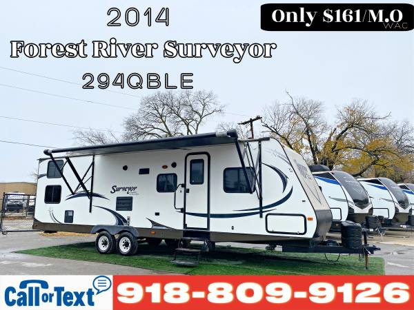Photo 2014 Forest River Surveyor 294QBLE - $16,999 (Tulsa OK) lsaquo image 1 of 12 rsaquo 10607 E Admiral PL (google map)