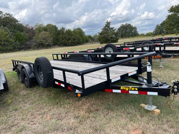 2020 Big Tex 10Pi 20 foot X 7 foot equipment trailer $3,500