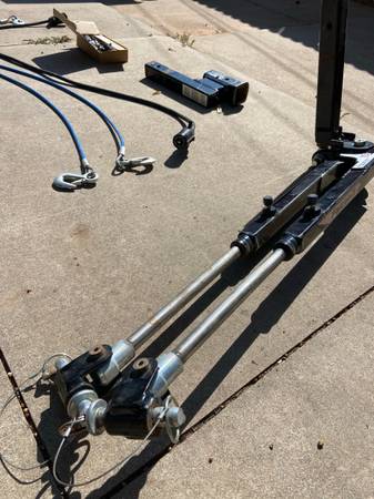 Photo Roadmaster Tow Bar, high low hitch adapter, and more $500