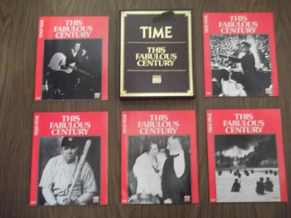 Photo TIME LIFE BOOKS This Fabulous Century 5 Volume Boxed Set $30