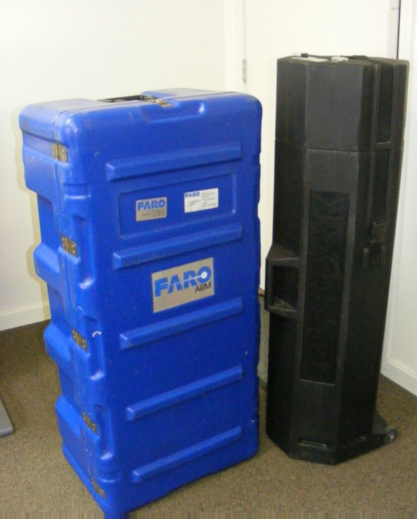 Gold Series Faro Arm Model G0805 with CS Folding Tripod Tools For