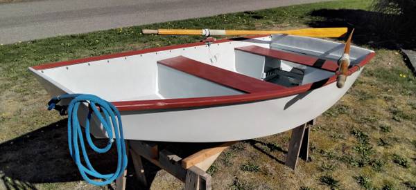 8ft Dinghy with Oars $600
