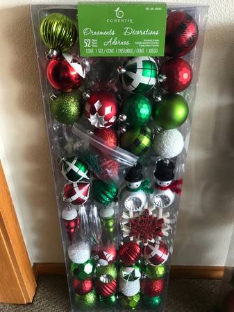 Photo CG Hunter 52 Piece Set Christmas Ornaments $25