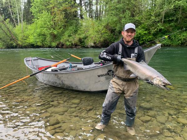 Photo Guided Salmon Fishing $250