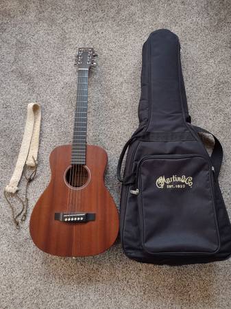 Photo Martin LX Custom (Little Martin) 34 Travel Student Guitar $300