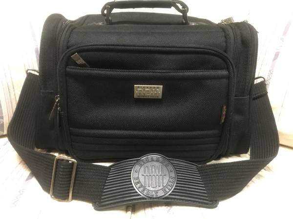 Photo Ricardo Beverly Hills Travel Bag 14 Black Carry-On Weekender Shoulder $25
