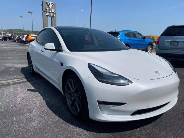 2021 Tesla Model 3 Long Range Sedan 4D AWD-TJK AUTO (www.tjkautollc.co $33950.00