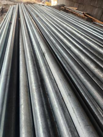 Photo 34 in. x 10 ft. Galvanized Steel Pipe SAVE over 70, $10 a piece $10