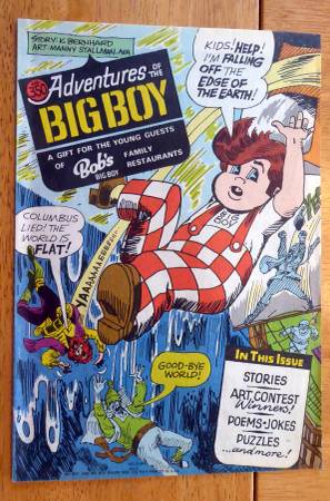 Photo Big Boy Restaurant  Adventures of the Big Boy  No. 350  1986  Coca $6