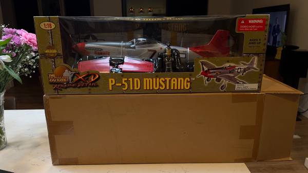 Elite Force 118 Scale WWII North American P-51D Mustang $275