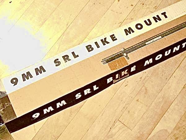 Photo NEW Yakima 2052 9mm SRL Bike Mount Roof Rack Wheel Tray Skewer Strap $60