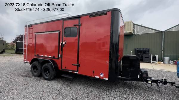 Photo New 2023 7x18 Colorado Off Road Cargo Trailer for sale $25,977