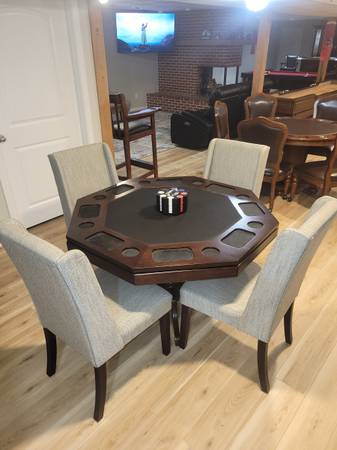 Photo Poker tabledining table $325