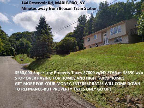 Photo HUDSON VALLEY NY-GORGEOUS SUPER LOW TAXES Bi-Level-All New Renovated $550,000