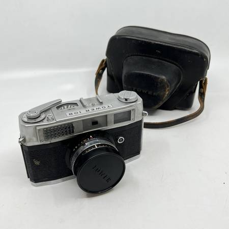 Photo Vintage Japanese 1960s TOWER 10B 40mm Collectible Film Camera $60
