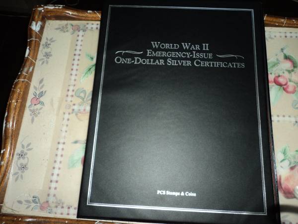 Photo world war 2 silver certificates. $25
